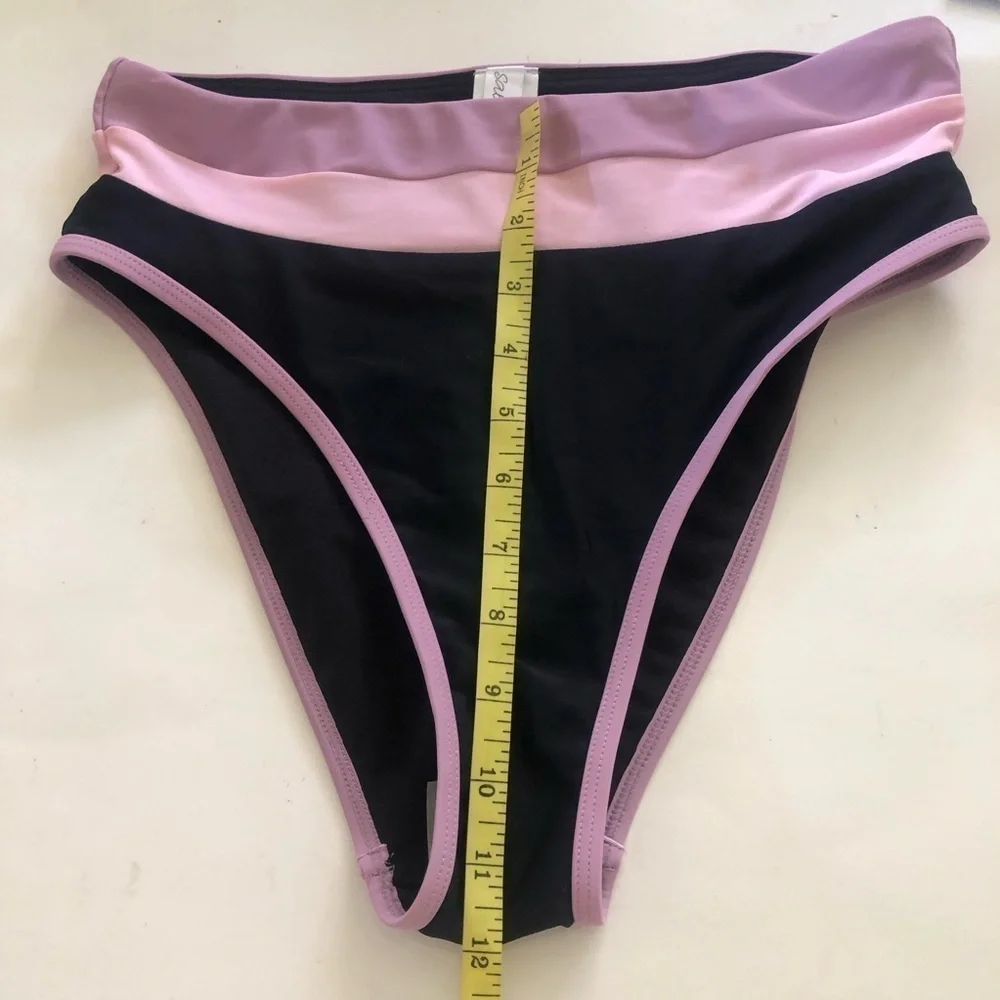 Salt +Cove Colorblock Longline Bikini Set Size M